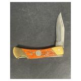 Bear hunter pocket knife