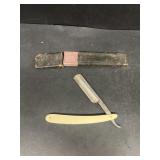 Geneva cutlery, straight razor