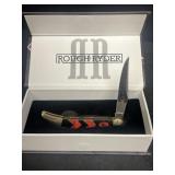 Rough Ryder, black widow pocket knife
