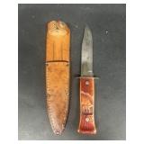 Imperial deer design handle hunting knife
