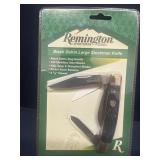 Remington black DELRIN large Stockman knife