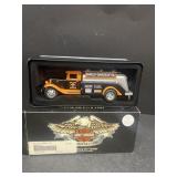 Harley Davidson Ford oil tanker diecast
