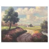 Early Painting, signed LASNLOS