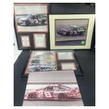 Del Earnhardt frame photo lot Winston Cup champion