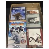 CDs and DVDs