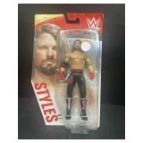 WWE wrestling AJ styles action figure