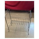 Mid-century modern Record metal stand