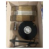 Hundred foot tape, folding tape measures