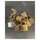 US brass locks