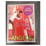Shohei Ohtani rookie baseball card first card