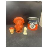 Thanksgiving, turkey candles, and serve Walther