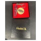 Dale Earnhardt keychain and pocket knife