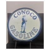 Conoco metal sign