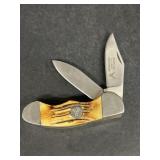 Whitetail cutlery double bladed pocket knife