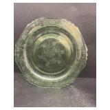 Uranium glass plate