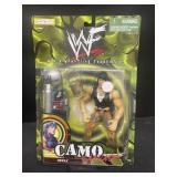 WWF Wrestling, Chyna, camo action figure