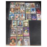 45. Vintage baseball card lot.