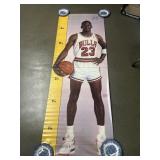 1987 7 foot Michael Jordan poster very good