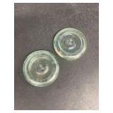 Glass jar lids