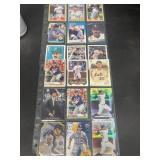 18 Wade bogs and 18 Pete Alonso, Baseball Cards