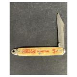 Coca-Cola, single blade pocket knife
