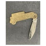Taylor cutlery, antique car pocket knife