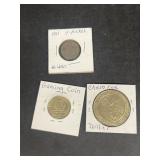 Casino Coins and 1911 V nickel