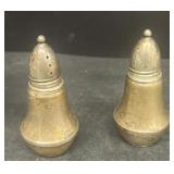 Sterling silver salt and pepper shakers
