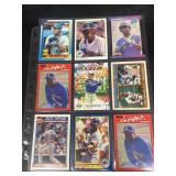 (9) King Griffey Junior cards