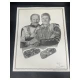 Dale Earnhardt and Dale Earnhardt Junior Atkins