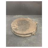 Cast iron waffle iron