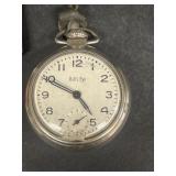 Bull's-eye pocket watch