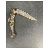 Mermaid, single blade pocket knife