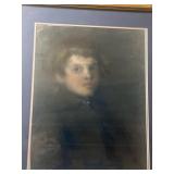 Glen Cooper Henshaw portrait, 21 1/2" x 16"
