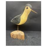 Hand carved bird by Richard Morgan