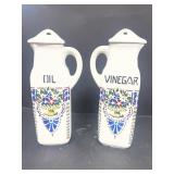 Czechoslovakia oil and vinegar containers