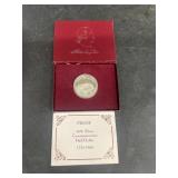 1982 silver half dollar George Washington proof