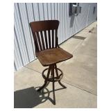 Swivel barstool