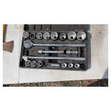 3/4' Drive Socket Set, Pittsburgh, not complete
