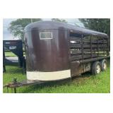 16' Rawhide Livestock Trailer, ** Titled**
