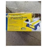 7 inch wet tile saw