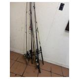 Fishing poles
