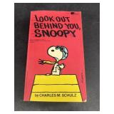 Look out behind you, Snoopy book