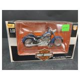 Harley Davidson 1/18 scale diecast motorcycle