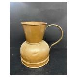 Single handled copper pot