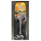 Motorcycle thermometer