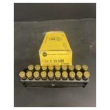 7.62X 39MM ammo United metallic Co. 19 Rnds-NO Shi