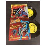 Batman and the amazing Spider-Man records