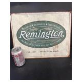 Remington metal sign