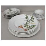 HUDDLESTON plates 1890s